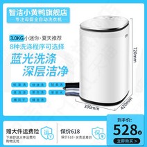 원룸 1인가구 세탁기 소형 속옷 세척 자취 빨래 수건 통돌이, H