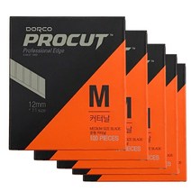 도루코 프로컷 커터날 리필 칼날 M 중형칼날 100개입, 100개입 * 5개 (총 500개입)