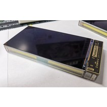 초미니 포켓 LCD 휴대용 초소형 모니터 HDMI 소형 서브 화면 컴퓨터 용품 기계, 투명 아크릴 케이스