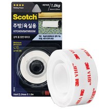 위dlnmee_3M Scotch KB210 강력 백색 VHB 주방 욕실용 테이프 폼양면용 인테리어용 셀내몰딩 자동차용 건축용 실내내장재 두꺼운 차량용♥michel, ♥gros
