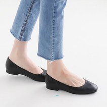 굽낮은 기본 정장 펌프스 유니화 플랫 사무실 구두 1.5cm