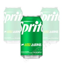스프라이트 355ml x 24개 (업소용 박스포장) 탄산음료캔, 상세페이지 참조
