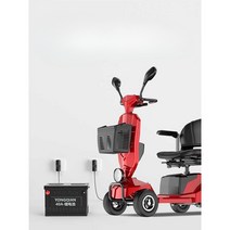 소형 전동스쿠터 전기 4륜차 어르신 이동차, 업그레이드10A 40마일브랜드모터350W24V