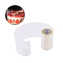 [3개] 5매 투명 무스롤 케이크띠지 무스링띠 무스띠, 3개