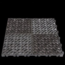 조경용 배수판 정원 배수 보드 베란다 옥상 화단, 블랙