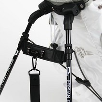 스컬 골프 스탠드백 레그 홀더 (스탠드백 다리벌어짐), 검정, 1개