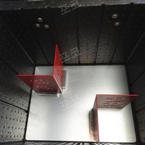 오토바이 배달통 자석 파티션 음식 유출 방지 내부 고정 배달가방 분리, 플레이트+56L폼박스용강력한자기차폐2개