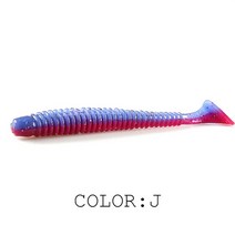 Supercontinental-스윙 임팩트 링 청어 낚시 루어 6 개/10 개 인공 Pesca Leurre Souple, 10 J_01 63mm 20pcs