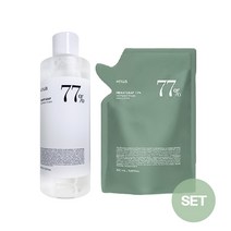 아누아 어성초 77 수딩 토너 350ML 리필 기획세트(350ML+350ML리필), 1set