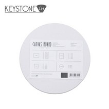 키스톤 캔버스보드 원형(20x20) / 무지캔버스 미술용품 그림그리기 유화 미술준비물