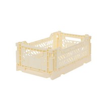 아이카사 폴딩박스 S vanilla 바닐라 수납박스 수납바구니 수납함 정리함