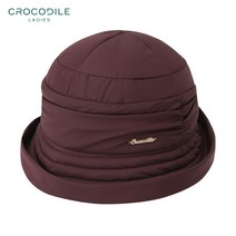 [크로커다일레이디]CLAWH1202_레터링 장식 패딩 모자