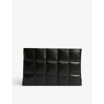 ALLSAINTS Bettina quilted leather 올세인트 베티나 퀼팅 레더 클러치 백 블랙