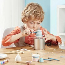 도자기 전기 물레 교육용 공방 물래 회전판 취미 조소, 샴페인 골드(기본 버전)