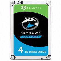 씨게이트 4TB SkyHawk HDD ST4000VX007 CCTV용