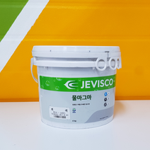 [제비스코]물마그마 1액형 녹색 18kg-아파트 빌딩 단독주택등의 옥상 -건축물의 탄성 방수페인트