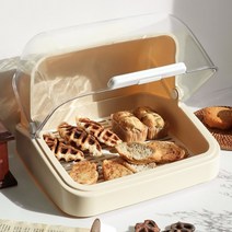 빵집 와플쿠키미니진열함 마늘빵 컵케익 선반케이스, 멜로우 멀티박스, 핑크