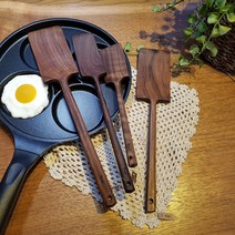 현우드 가벼운 월넛뒤집개 나무뒤집개 원목뒤집개 4종중, 3번 34×11.5×5cm