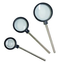 퍼지는빛 작은상 손잡이 오목렌즈 40mm 확대경 과학교구 재료
