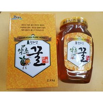 한라산 제주약초꿀(2.4kg), 1개