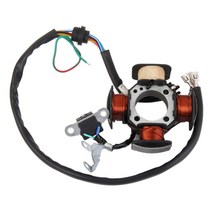 고정자 자석 발전기 12V 코일 4 극 스쿠터 오토바이 CG125 ATV Go Kart, 한개옵션0