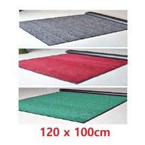 물기흡수 흙 먼지털기 내구성강한 롤매트 마당 상가 발판 카페트, 1개, 레드 120x100cm