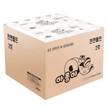천연펄프 아롱이 화장지 3겹 40M 80롤, 10개, 10개