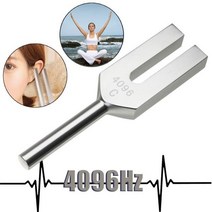 스펙트럼 분석기ZEAST 4096Hz 알루미늄 음악 튜닝 포크 악기 치유 소리 진동 치료 의료 도구, 한개옵션0