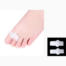 반영구 엄지발가락 마찰패드 발가락밴드 발가락링 보호대 벌리개, 1개