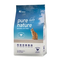 [사은품] 퓨어네이쳐 캣 그레인프리 2kg 고양이사료, 1개, 치킨 2kg+챠오츄르 1팩