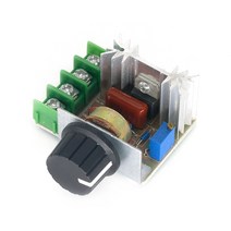 모터속도조절기 컨트롤러 속도 제어 2pc ac 220v 2000w scr 전압 조정기, 1개