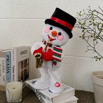 [개비의매직하우스피규어] 크리스마스 춤추는 인형 캐롤나오는 장난감 인싸템, 눈사람