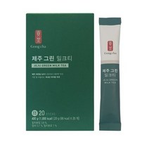 공차 제주 그린 밀크티, 20g, 30개