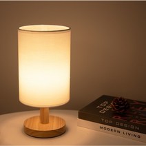 오저씨 레트로 린넨 무드등, 웜 화이트