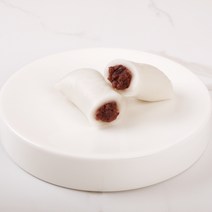 떡미당 시원하게 먹어도 맛있는 달콤한 아이스 하얀팥크림가래떡, 500g, 1개