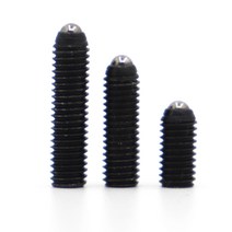 파워딜 검정색 육각 소켓 볼 포인트 세트 나사 등급 12.9 합금강 M3 M4 M5 M8 M10 스프링 플런저, 06 M10 5pcs_07 25mm