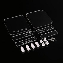 Dso138 미니 디지털 oscilloscope 스코프에 대 한 아크릴 보호 케이스 diy 안티 스크래치 커버 투명 쉴드 l29k|오실로스코프|, 1개, 단일, 단일