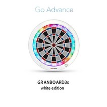 다트기계 전자다트 룰렛판 일본 오리지널 GRANBOARD, 01 3S화이트 공식 태그