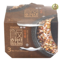 라이브잇 피코크 한반 11곡밥 즉석밥, 210g, 9개입