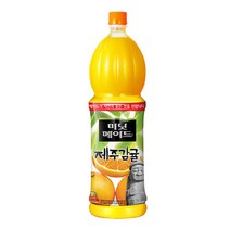 미닛메이드 제주감귤 1.5L x 6페트, 6개