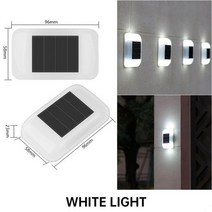 태양광 조명 야외 태양 벽 지능형 제어 Led 가벼운 원예 빛 램프 충전 Luminaire, [01] white light, 01 white light