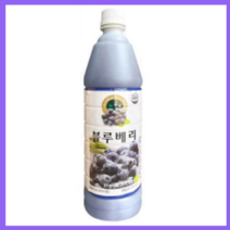 청솔 블루베리 음료베이스 / 과일원액, 835ml, 7개