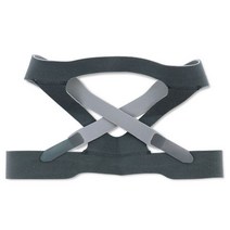 수면방해 비강확장기 입벌림 코골이 완화 턱밴드 깊은잠 OPSLEA Elastic Fiber 코 고는 거 및 무호흡증 를위한 용 수면 마스크의 CPAP 마스크 전용 헤드 기어, 01 Gray