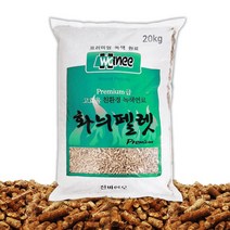 숲속마을 화늬 연료용 캠핑난로 목재 펠렛, 20kg, 1개