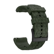 suunto baro 9 스포츠 스마트 워치 실리콘 시계줄 교체 스트랩 밴드, D, 은토7 24mm