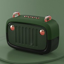 클래식라디오 레트로라디오 블루투스 스피커 3D HIFI 스테레오 사운드 FM 라디오 기능 USB/TF 연결 휴, 02 Color 2