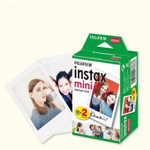 인스탁스 미니 폴라로이드 즉석 카메라 필름 20매, 단품, 단품