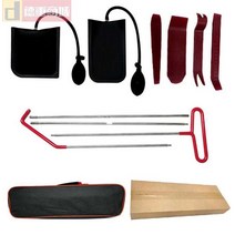 자동차 차문잠겼을때 문잠김 비상 잠금 문 창문 열기 도구, 세트 4