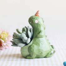 ROOGO 루고 화분 조각조각 초록공룡