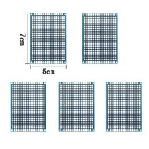 호버보드 프로토보드 회로 3x7 4x6 PCB 양면 DIY 범용 10 개, 09 Double-5X7-10PCS, 한개옵션1